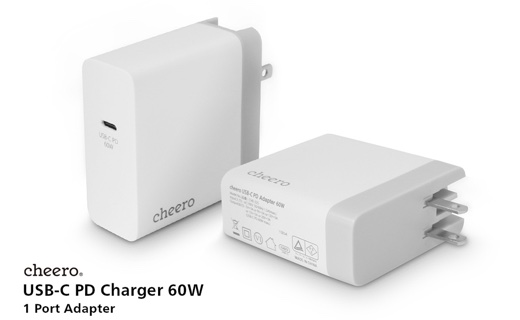 cheero USB-C PD Charger 60W