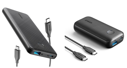 Anker PowerCore Slim 10000 PD、Anker PowerCore 10000 PD Redux