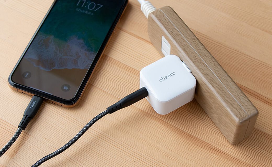 cheero USB-C PD Charger 18W mini