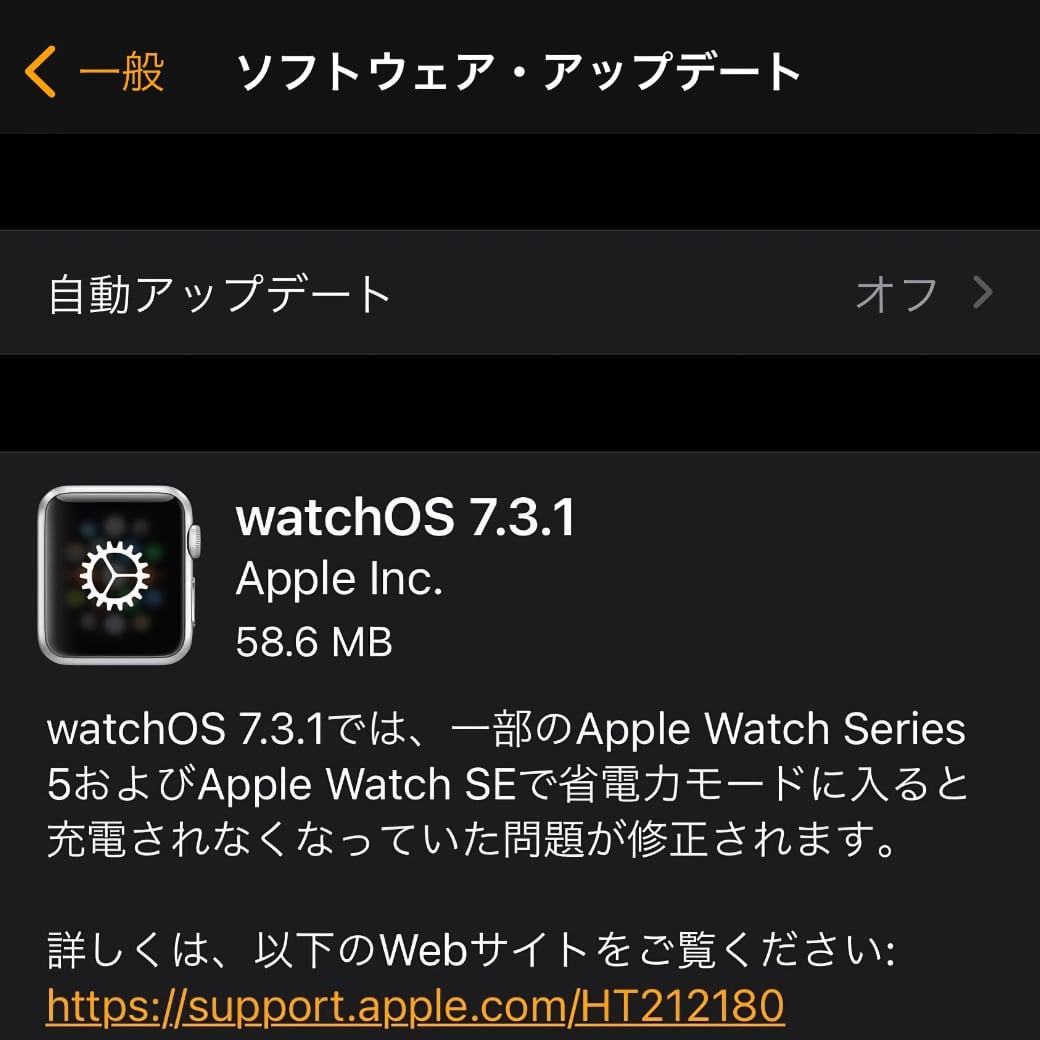 watchOS 7.3.1