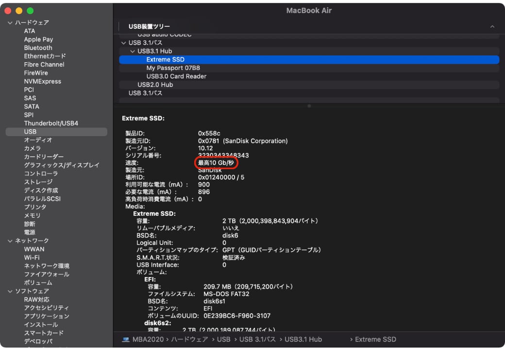 外付けSSD