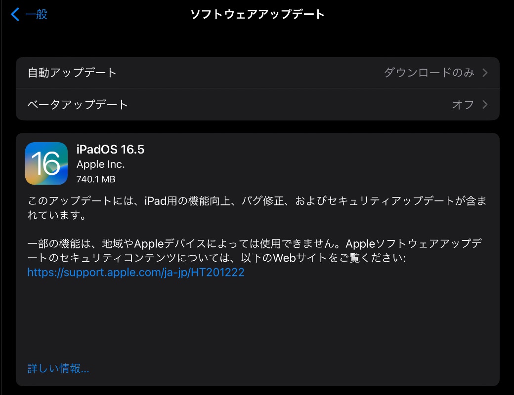 iPadOS 16.5