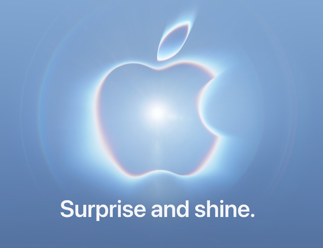 Surprise and shine.
